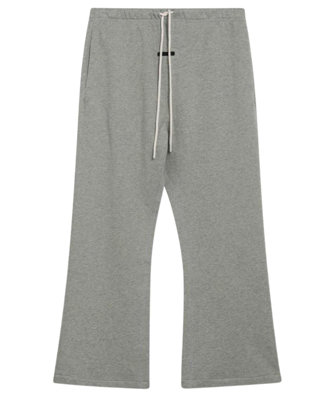 FEAR OF GOD ESSENTIALS Серые хлопковые повседневные брюки, фото 1