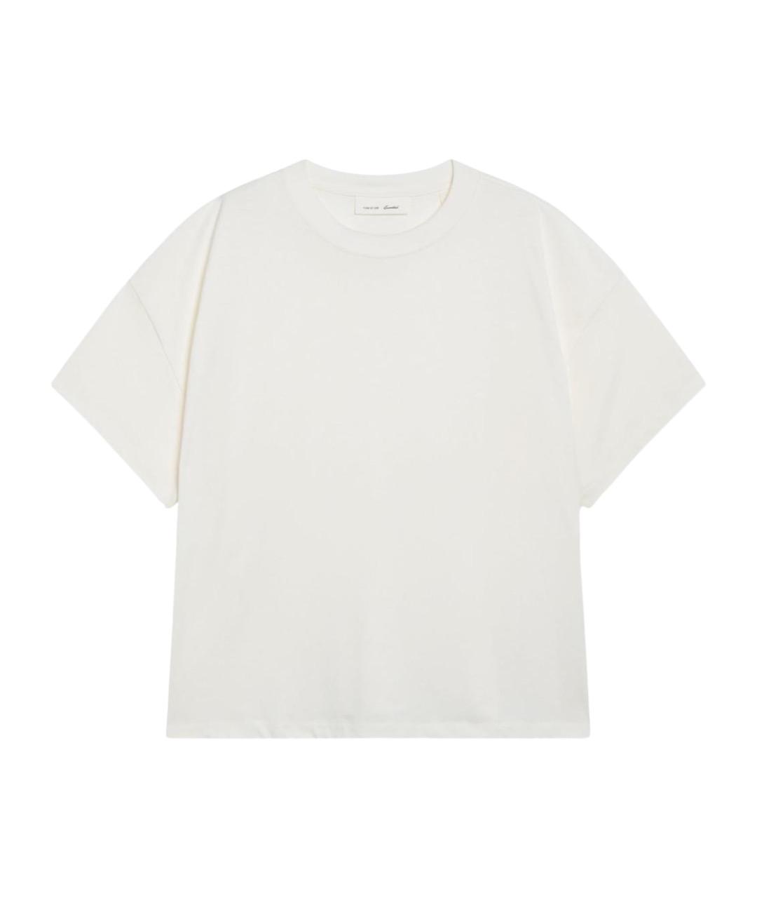 FEAR OF GOD ESSENTIALS Белая хлопковая футболка, фото 1