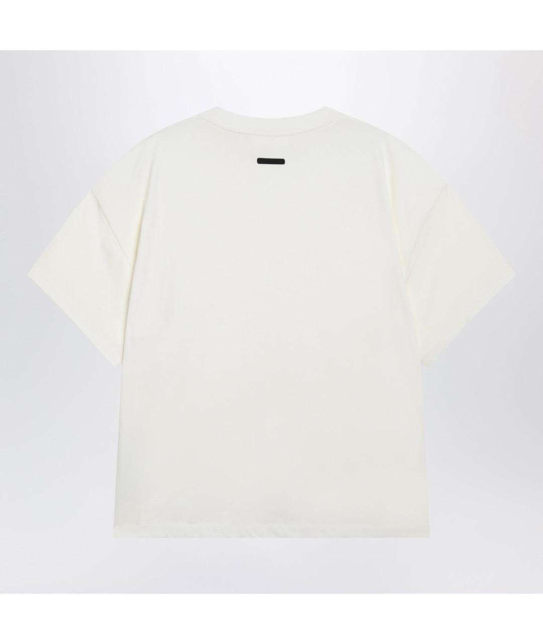 FEAR OF GOD ESSENTIALS Белая хлопковая футболка, фото 2