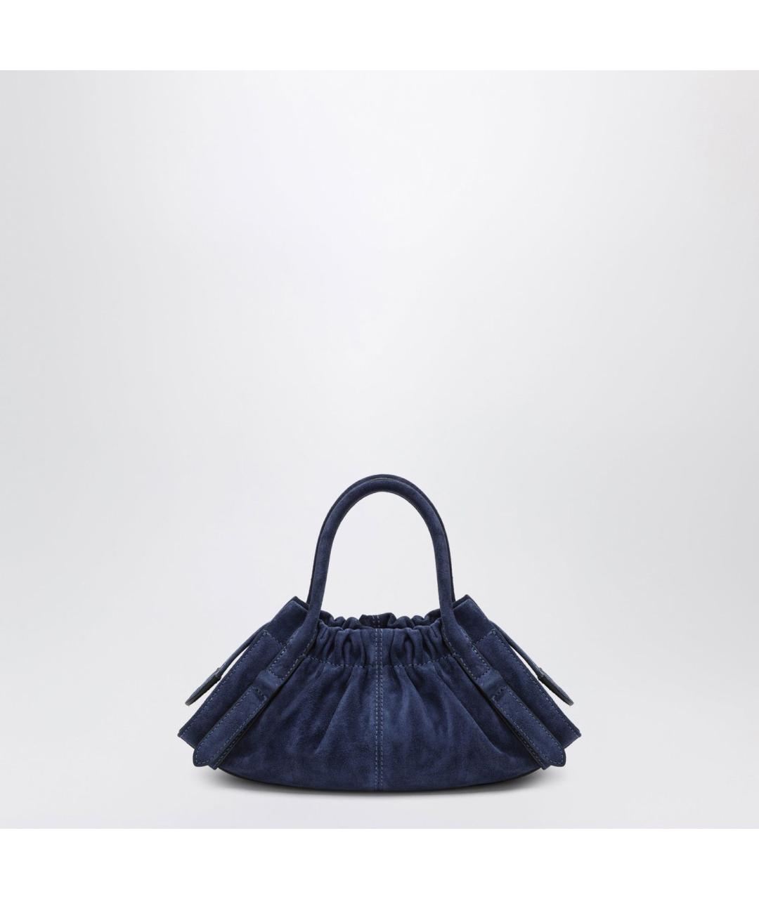 MARC JACOBS Синяя замшевая сумка с короткими ручками, фото 2