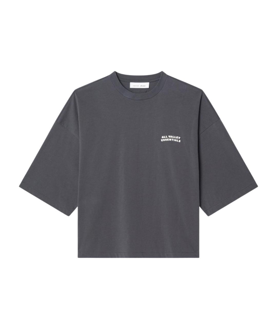 FEAR OF GOD ESSENTIALS Серая хлопковая футболка, фото 1