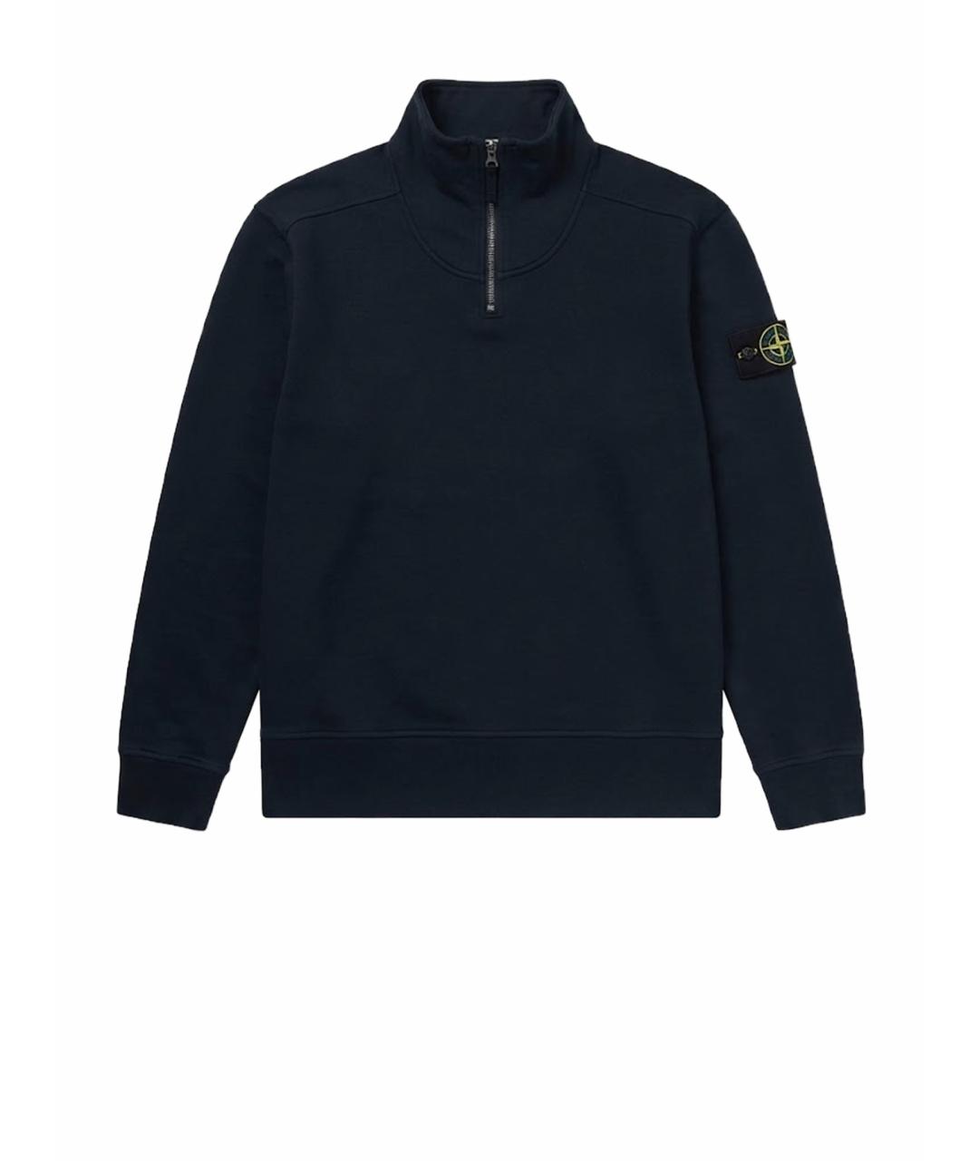 STONE ISLAND Темно-синий джемпер / свитер, фото 1