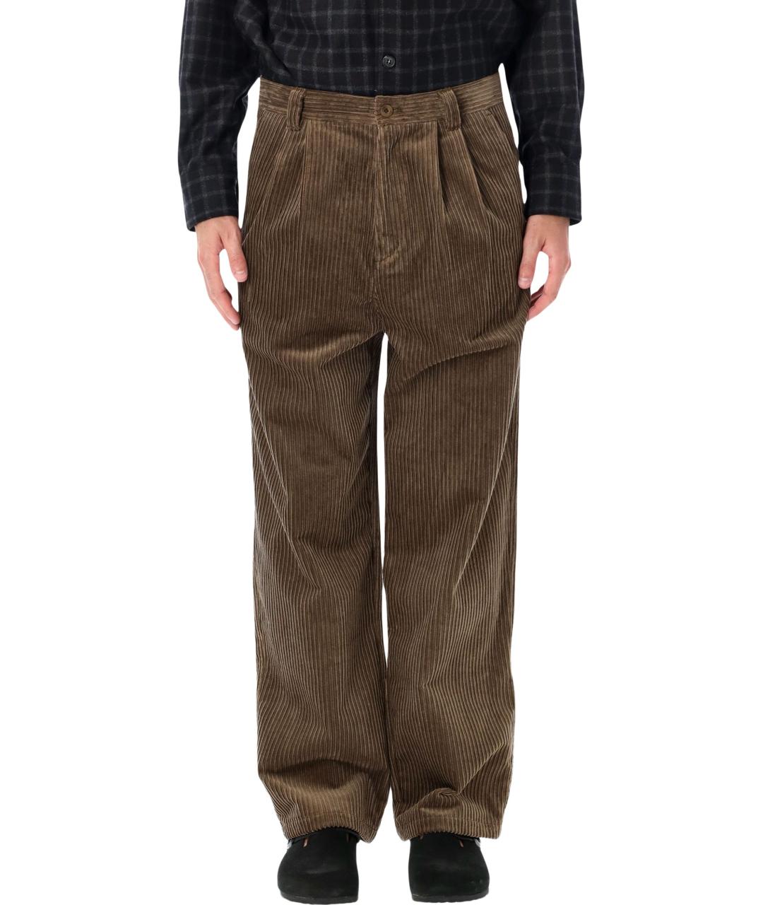 A.P.C. Хаки хлопковые повседневные брюки, фото 4