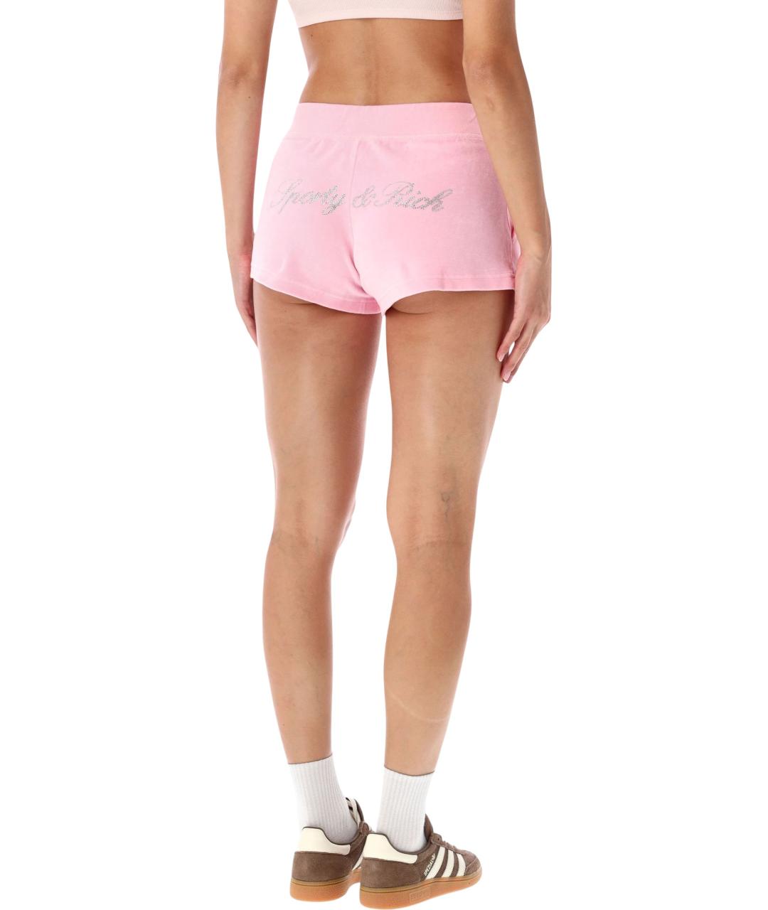 SPORTY AND RICH Розовые шорты, фото 2