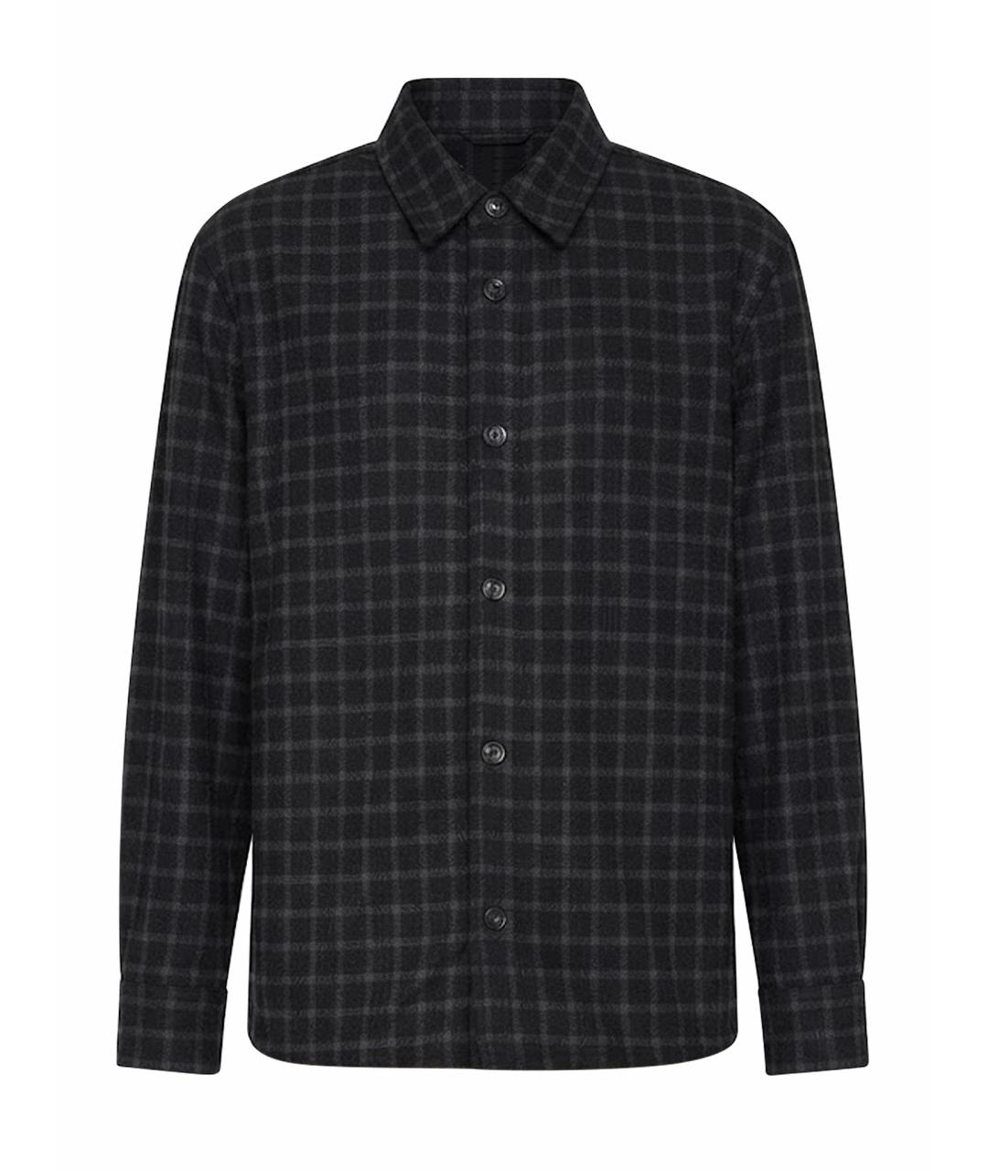 A.P.C. Черная хлопковая кэжуал рубашка, фото 1