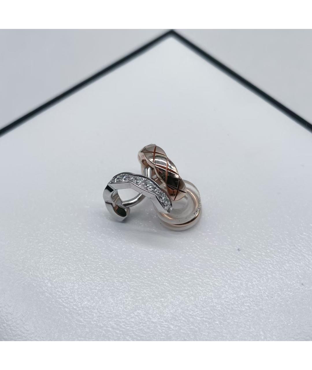 CHANEL Золотые серьги, фото 4