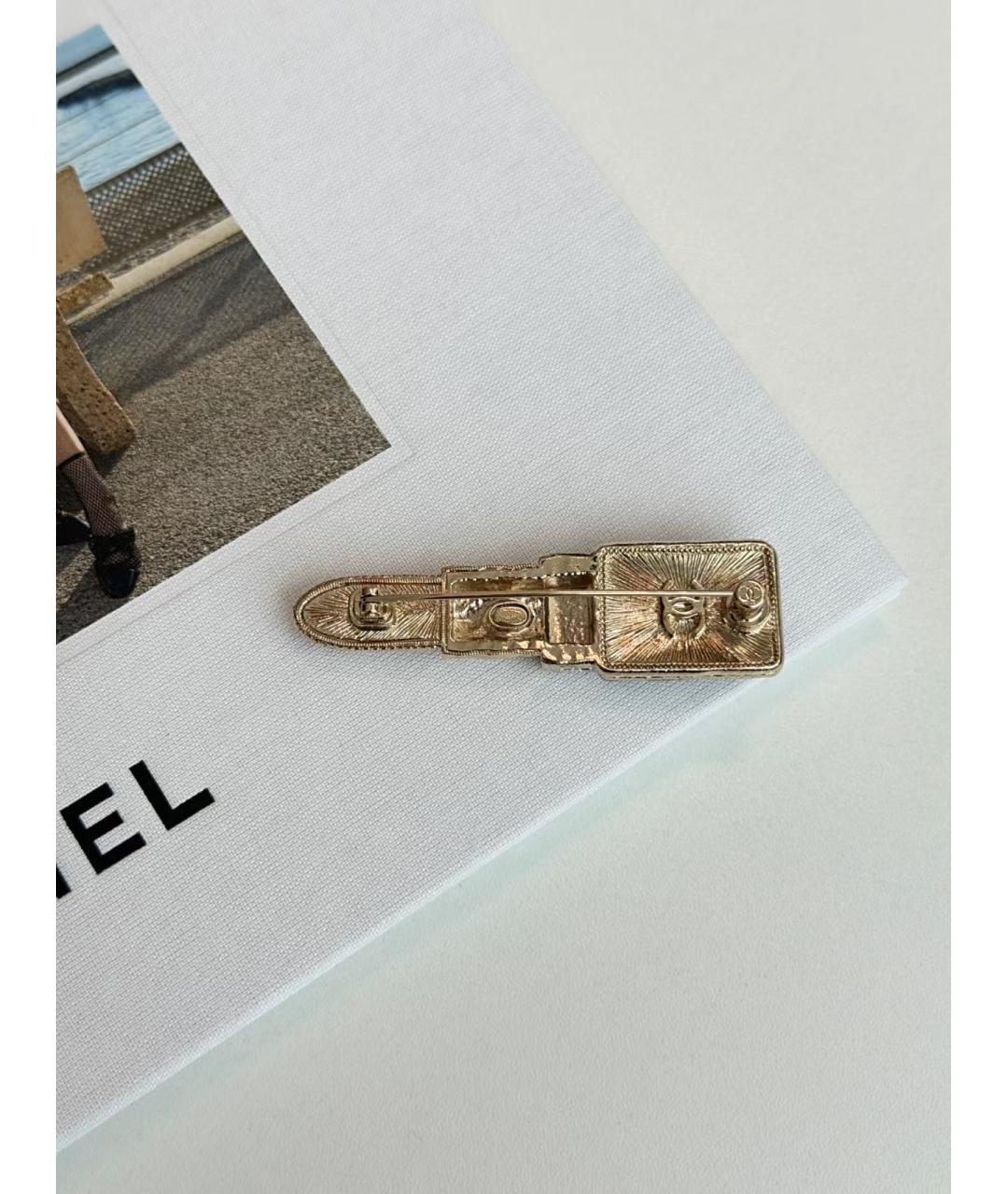 CHANEL Мульти металлическая булавка / брошь, фото 4