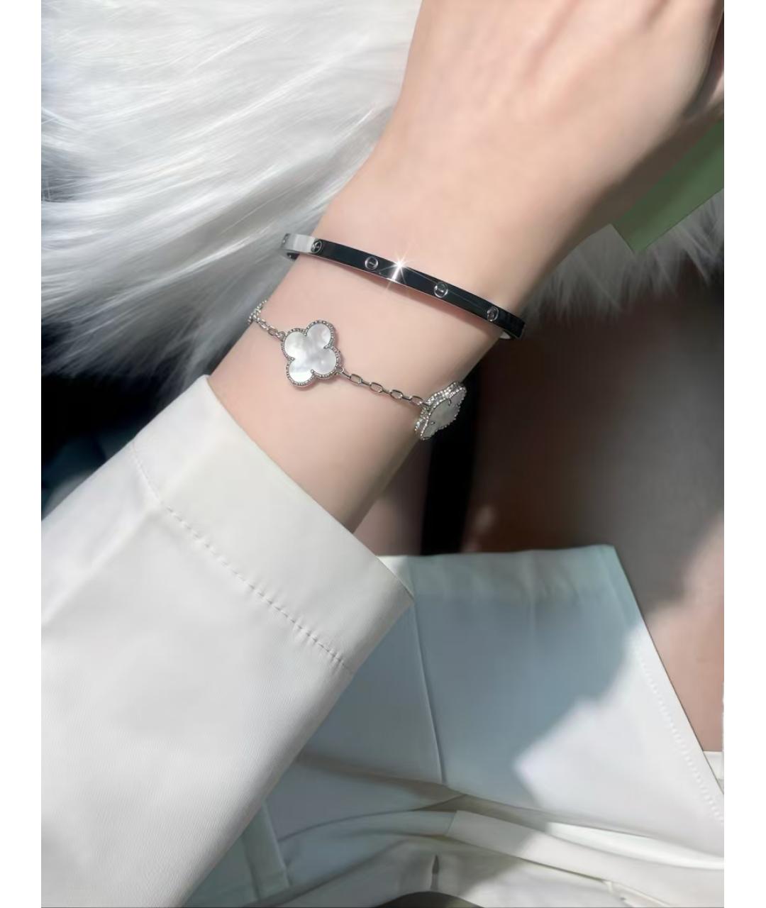 CARTIER Серебряный браслет из белого золота, фото 5