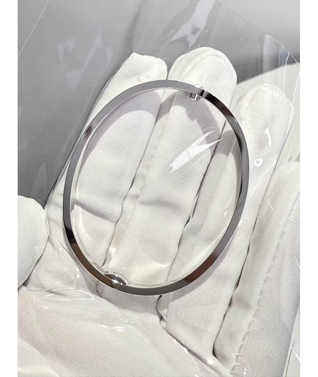 CARTIER Серебряный браслет из белого золота, фото 4