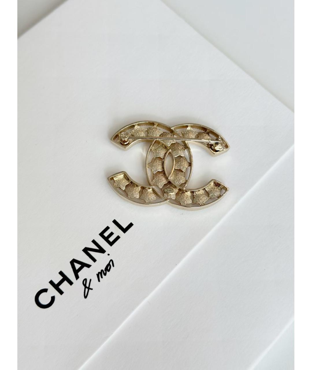 CHANEL Мульти металлическая булавка / брошь, фото 4