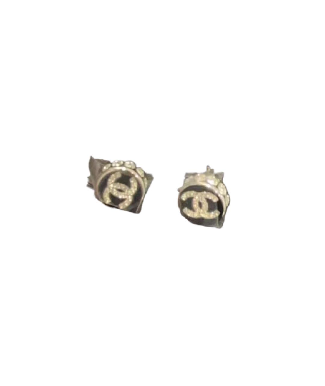CHANEL Серебряные серьги, фото 5