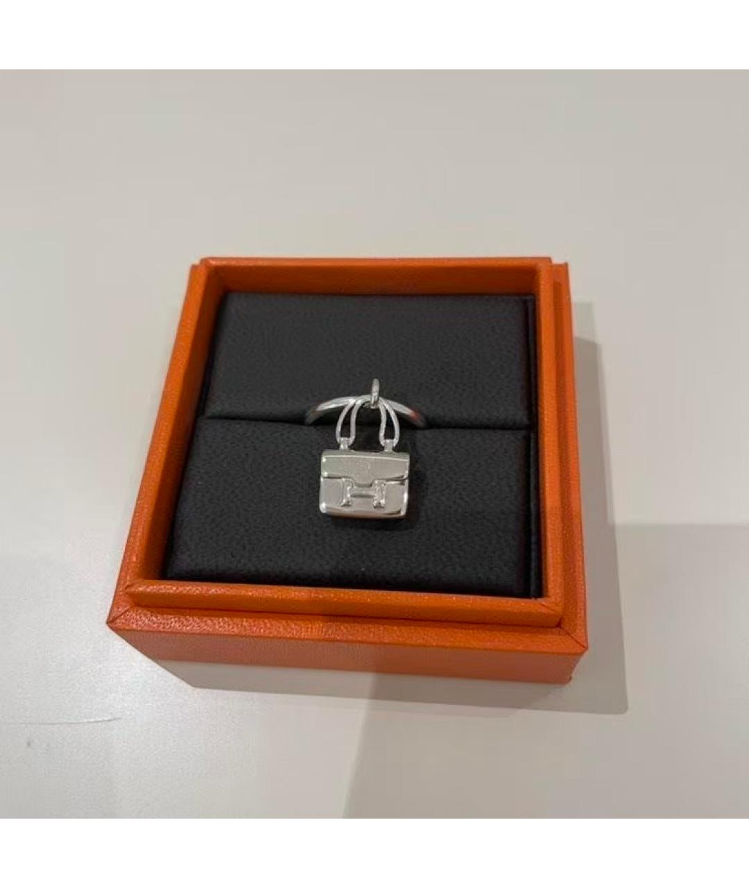 HERMES Серебряное кольцо, фото 4