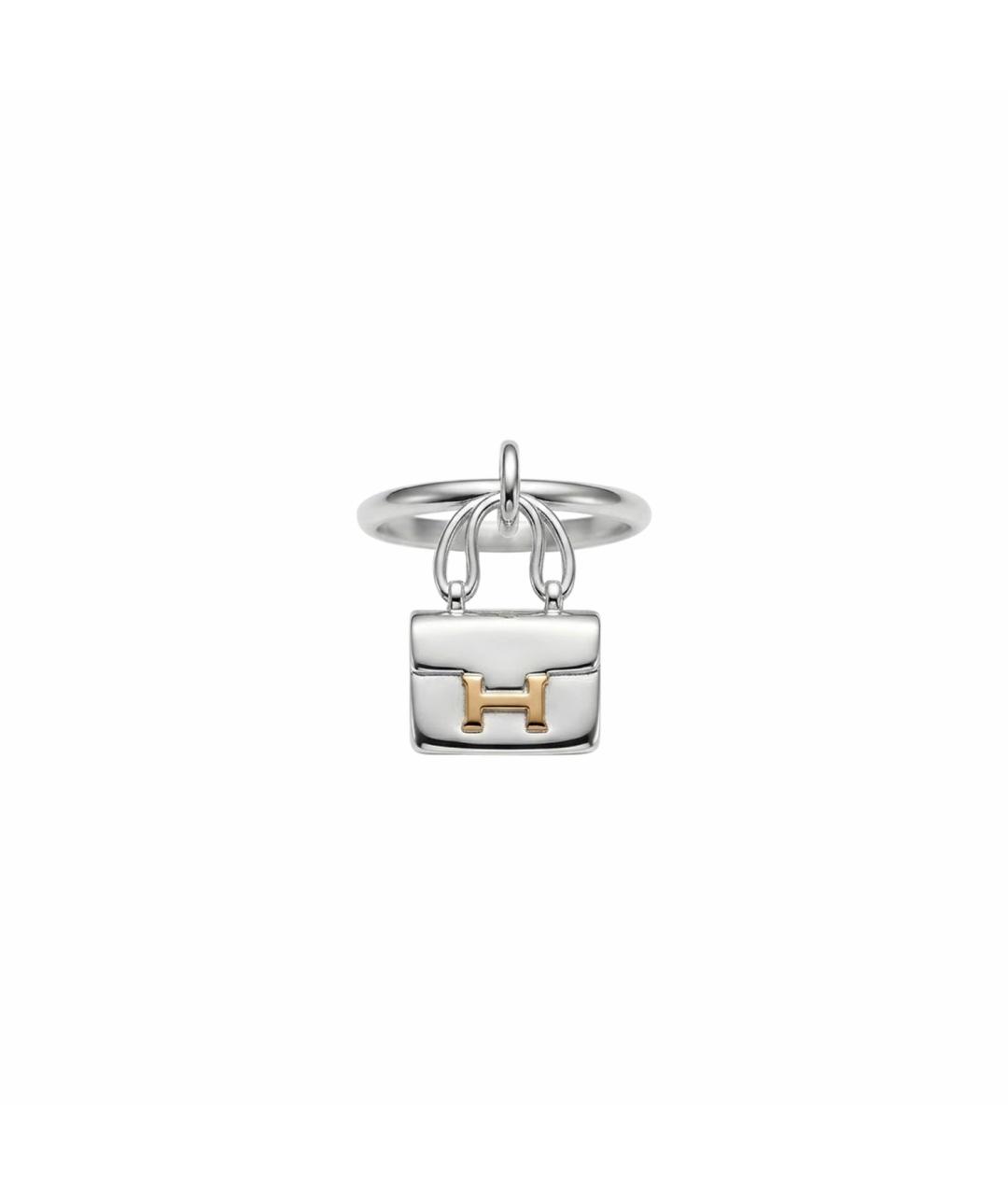 HERMES Серебряное кольцо, фото 1