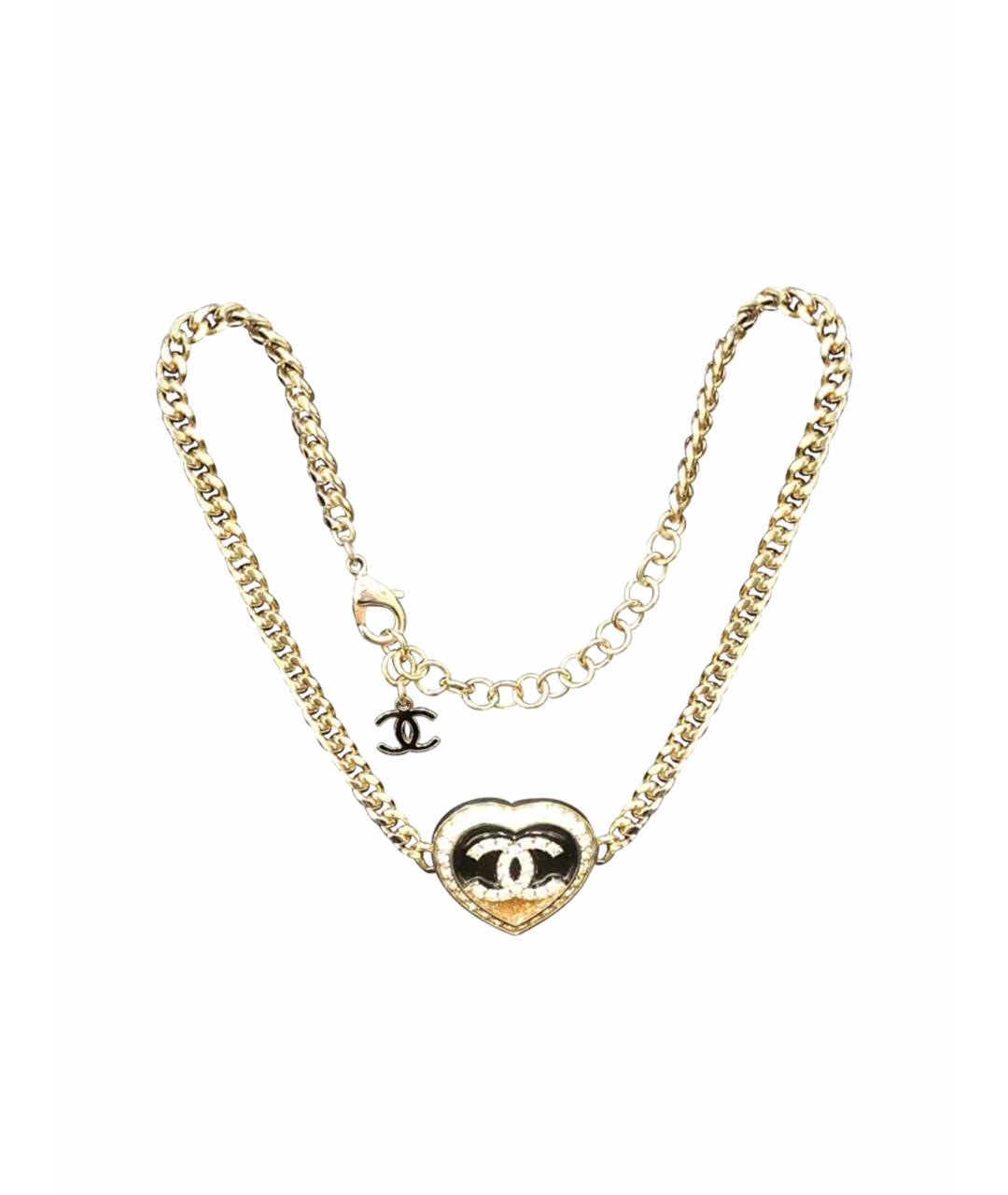 CHANEL Золотое колье, фото 1