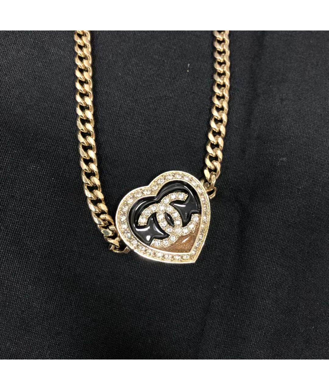 CHANEL Золотое колье, фото 3