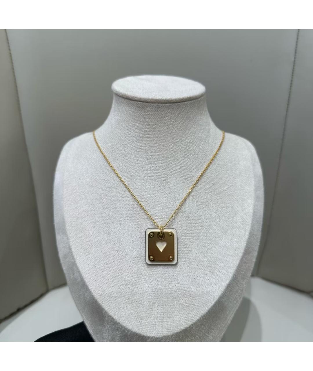 HERMES Золотое колье, фото 2