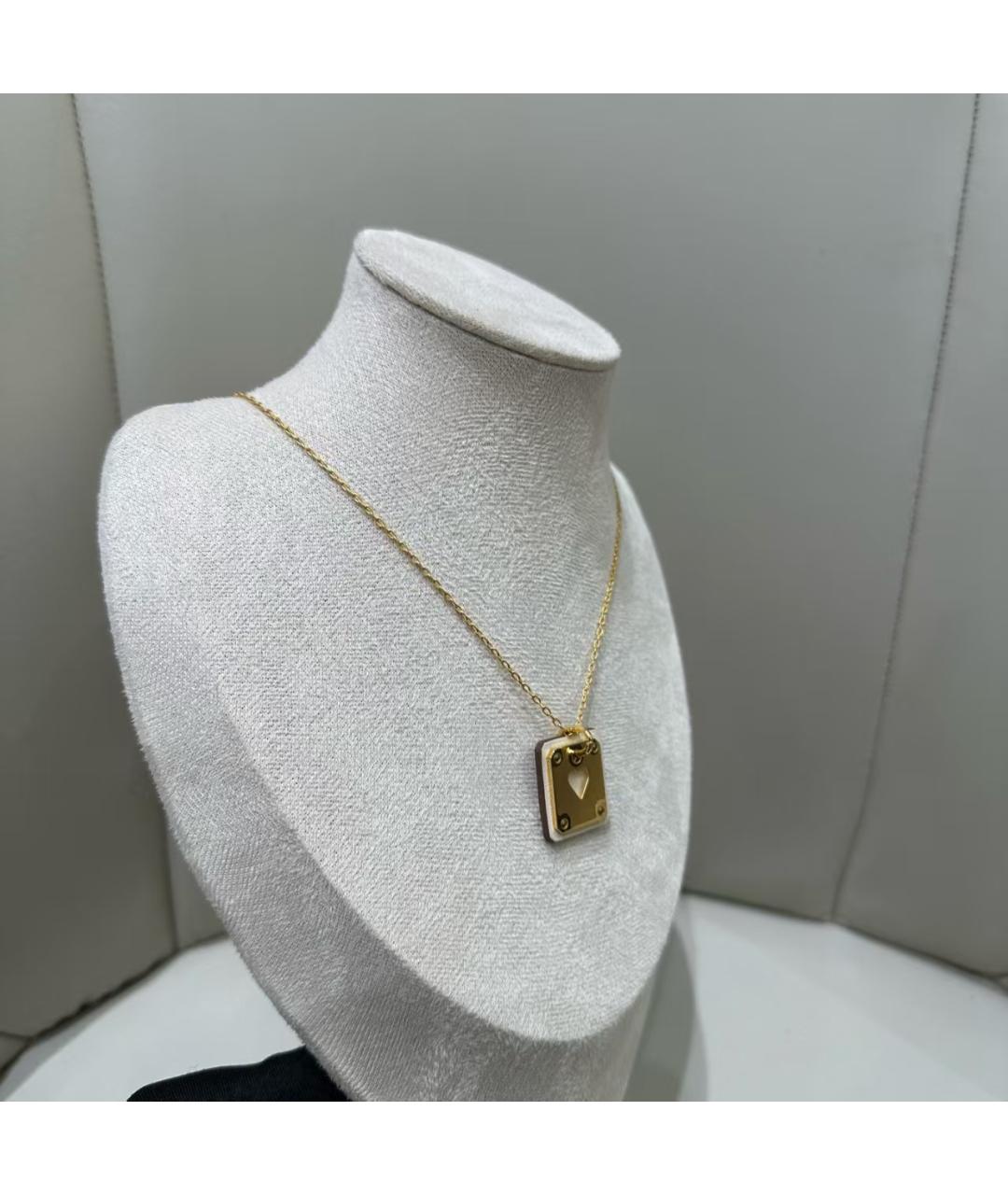 HERMES Золотое колье, фото 3