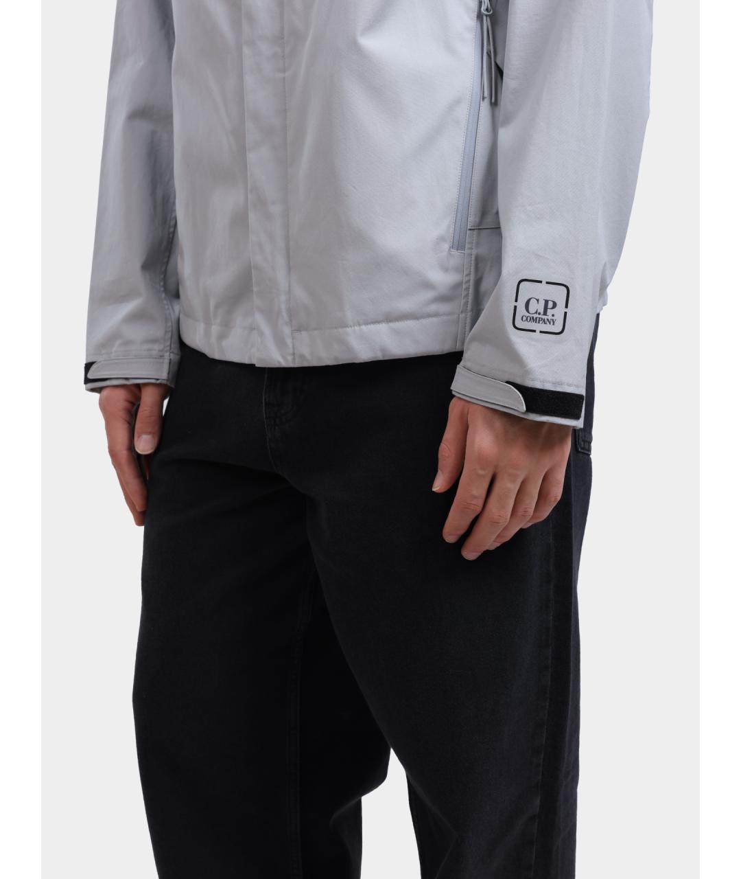 CP COMPANY Серая хлопковая куртка, фото 5