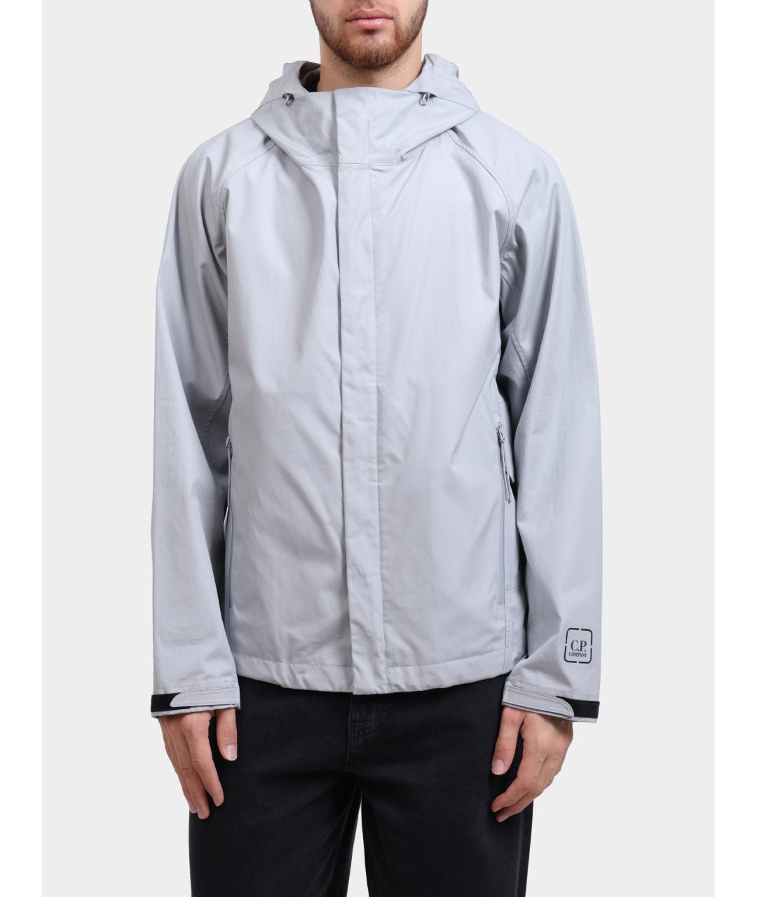 CP COMPANY Серая хлопковая куртка, фото 2