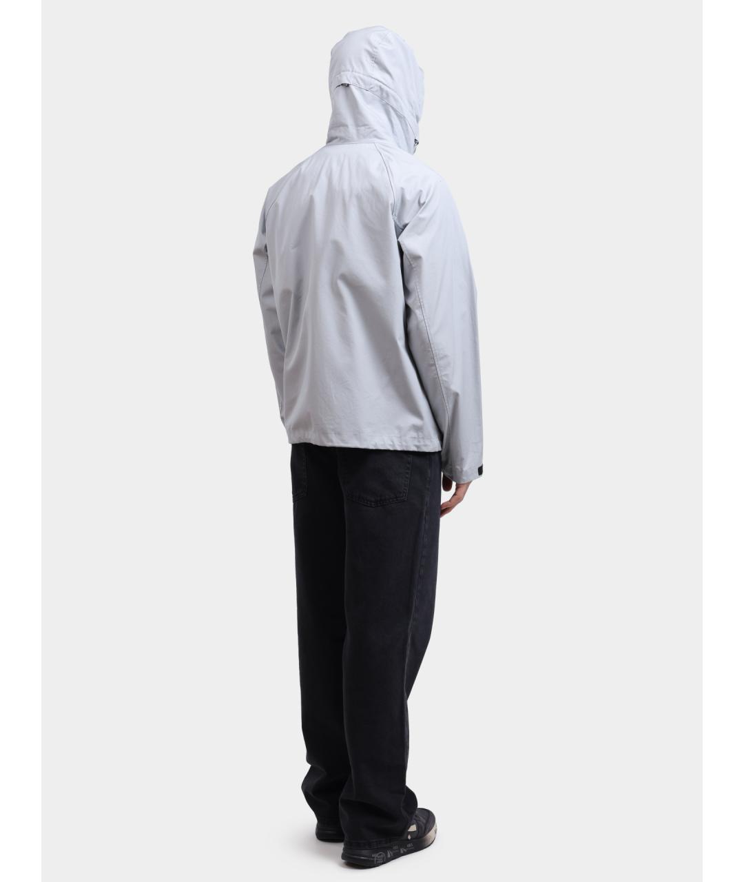 CP COMPANY Серая хлопковая куртка, фото 7
