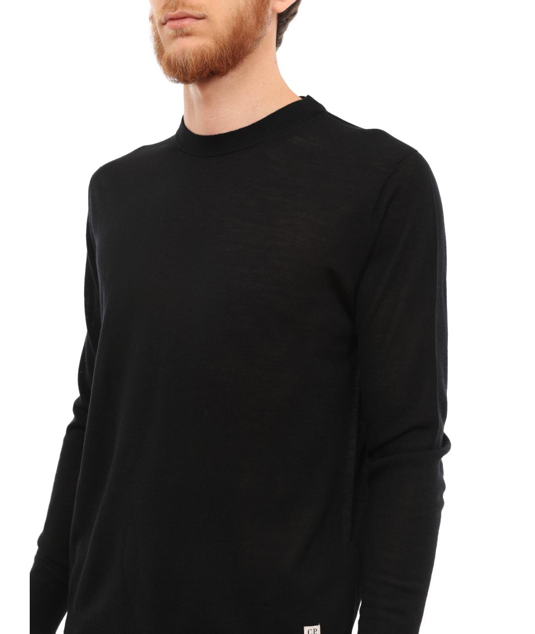 CP COMPANY Черный шерстяной джемпер / свитер, фото 5