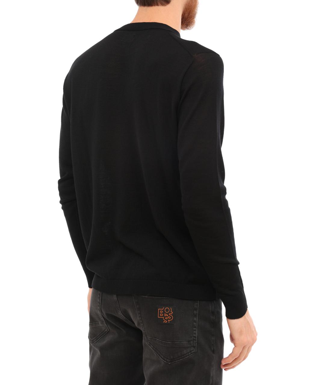 CP COMPANY Черный шерстяной джемпер / свитер, фото 7