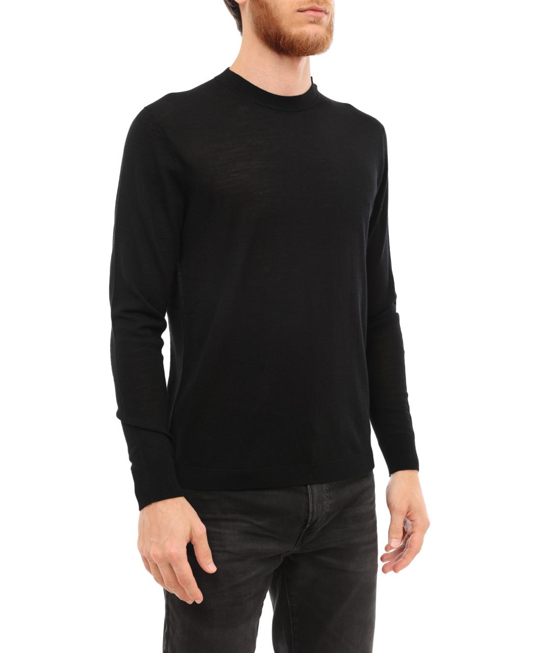 CP COMPANY Черный шерстяной джемпер / свитер, фото 8
