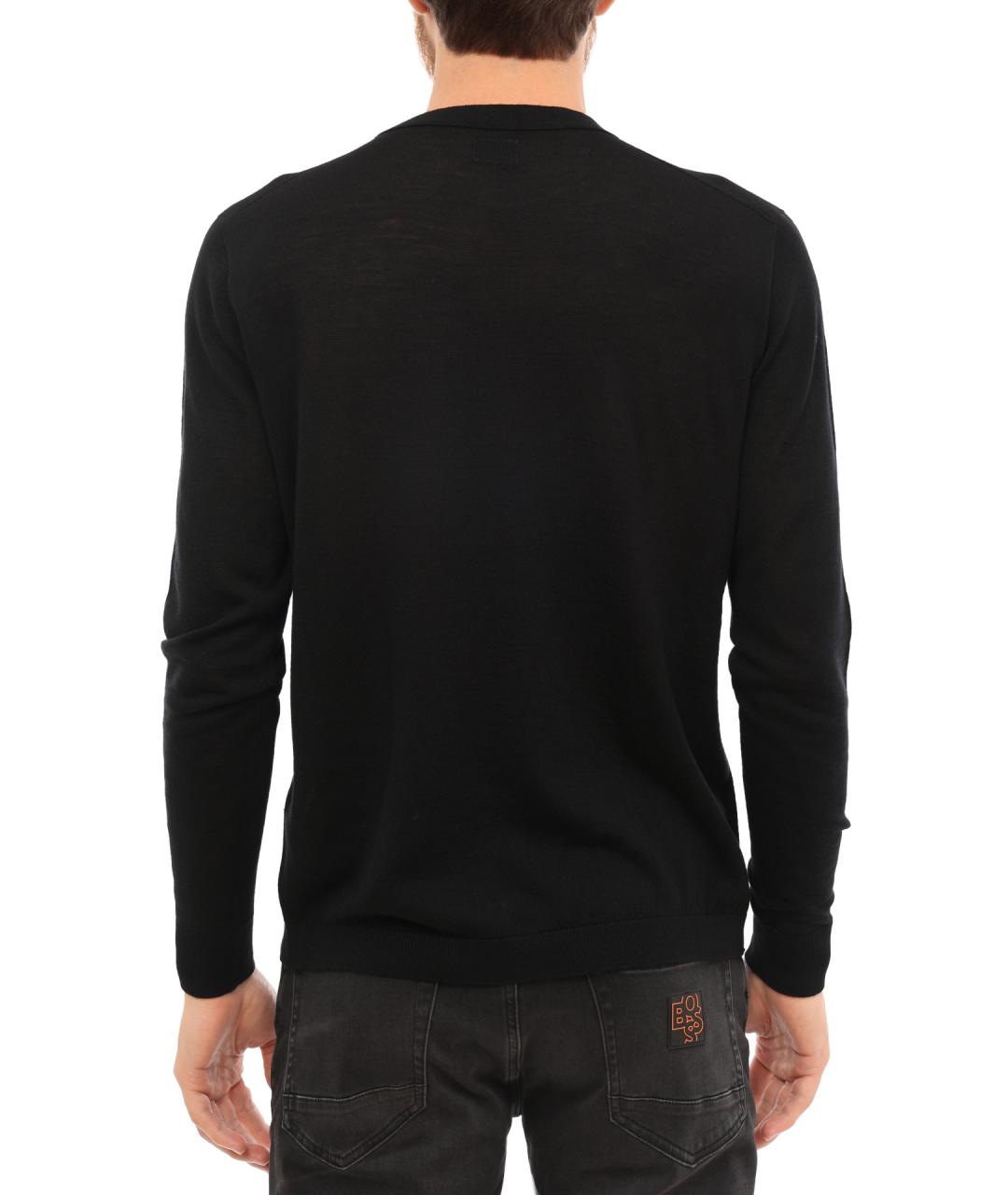 CP COMPANY Черный шерстяной джемпер / свитер, фото 6
