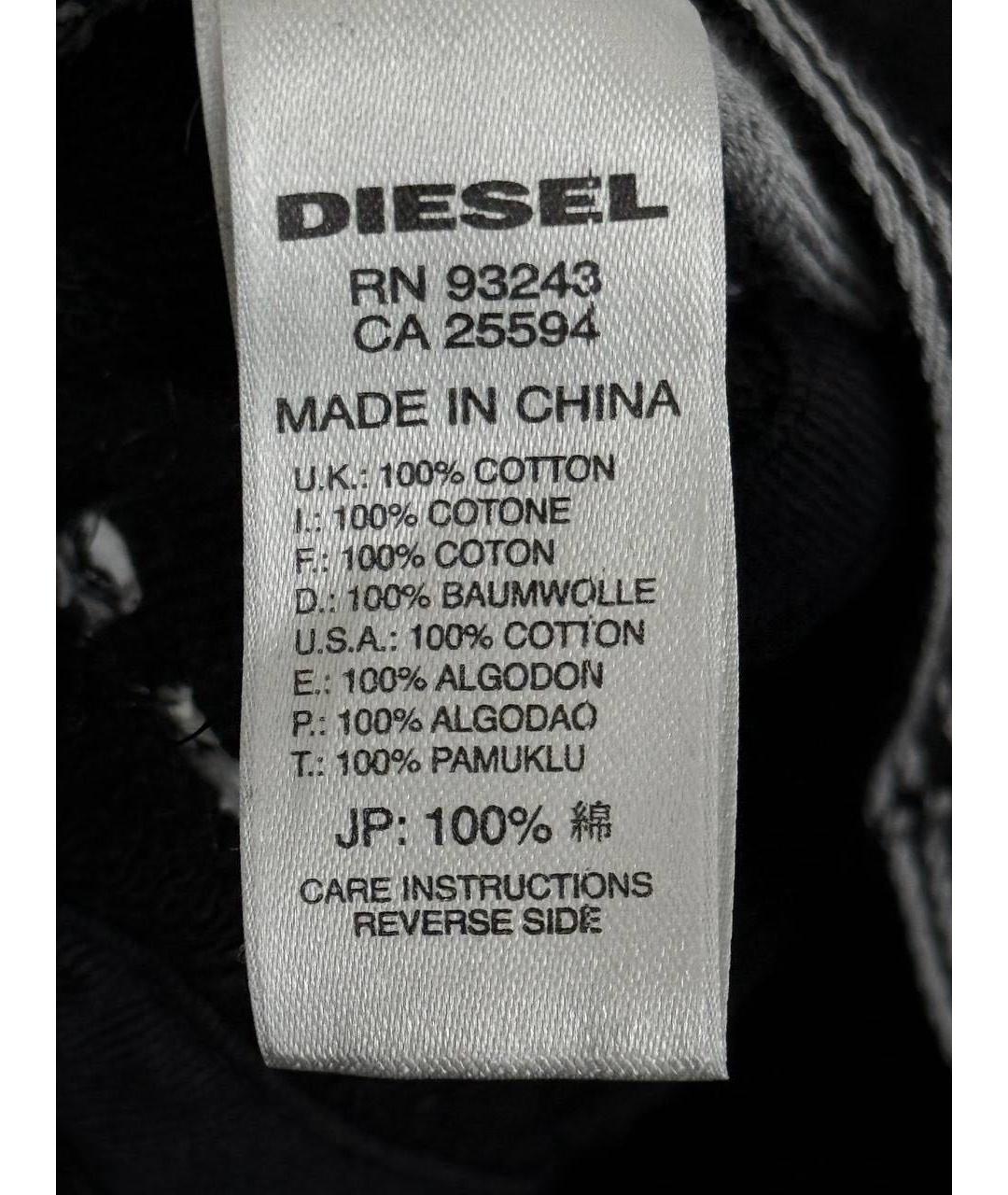 DIESEL Черная шапка, фото 4
