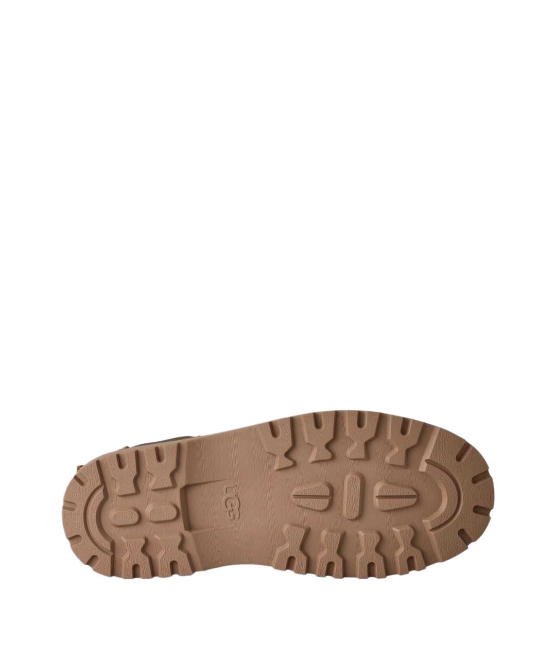 UGG Коричневые замшевые низкие ботинки, фото 4