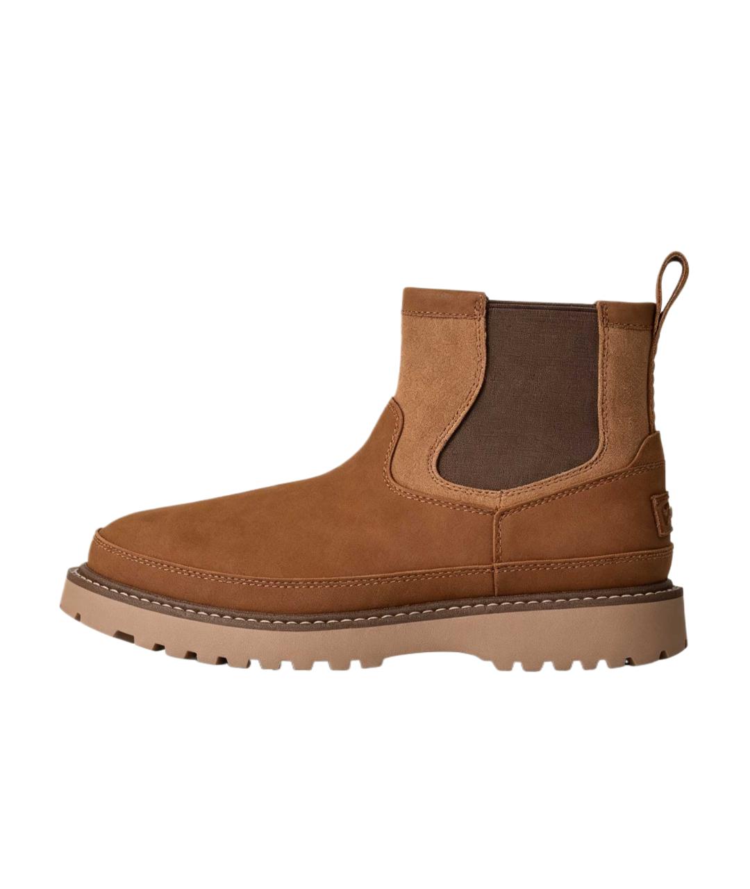 UGG Коричневые замшевые низкие ботинки, фото 2