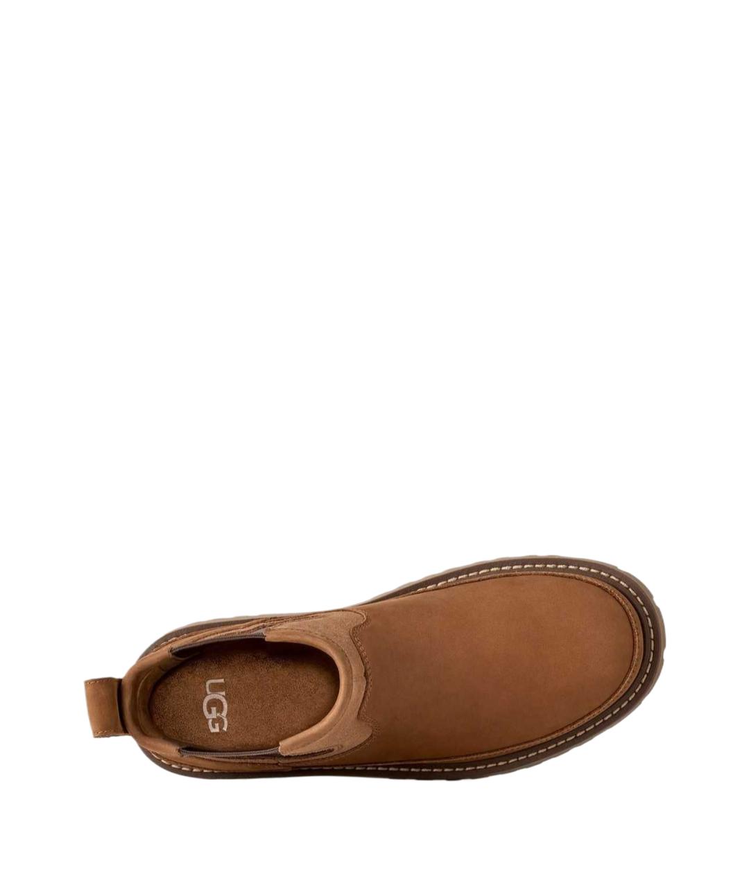 UGG Коричневые замшевые низкие ботинки, фото 3