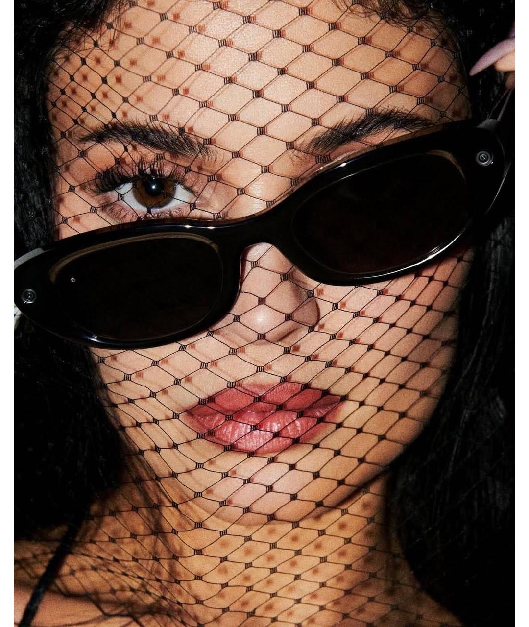 RAY BAN Черные пластиковые солнцезащитные очки, фото 4