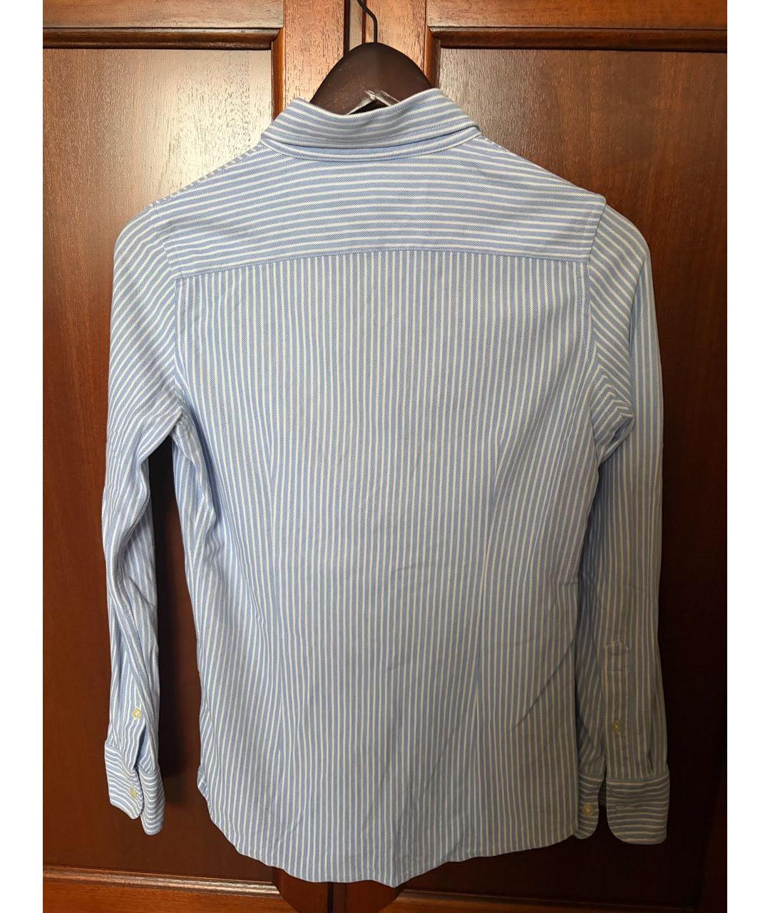 POLO RALPH LAUREN Голубая хлопковая рубашка, фото 2