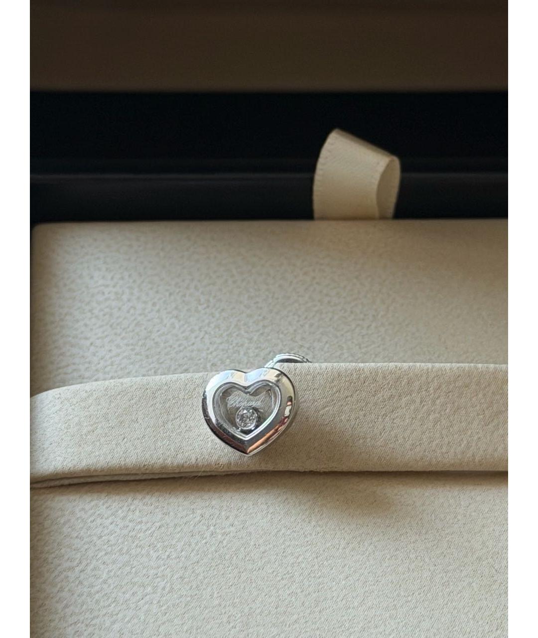 CHOPARD Серебряные серьги из белого золота, фото 2