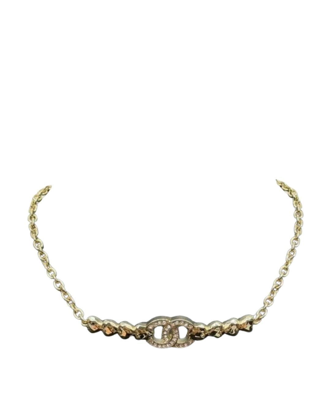 CHANEL Золотое колье, фото 1