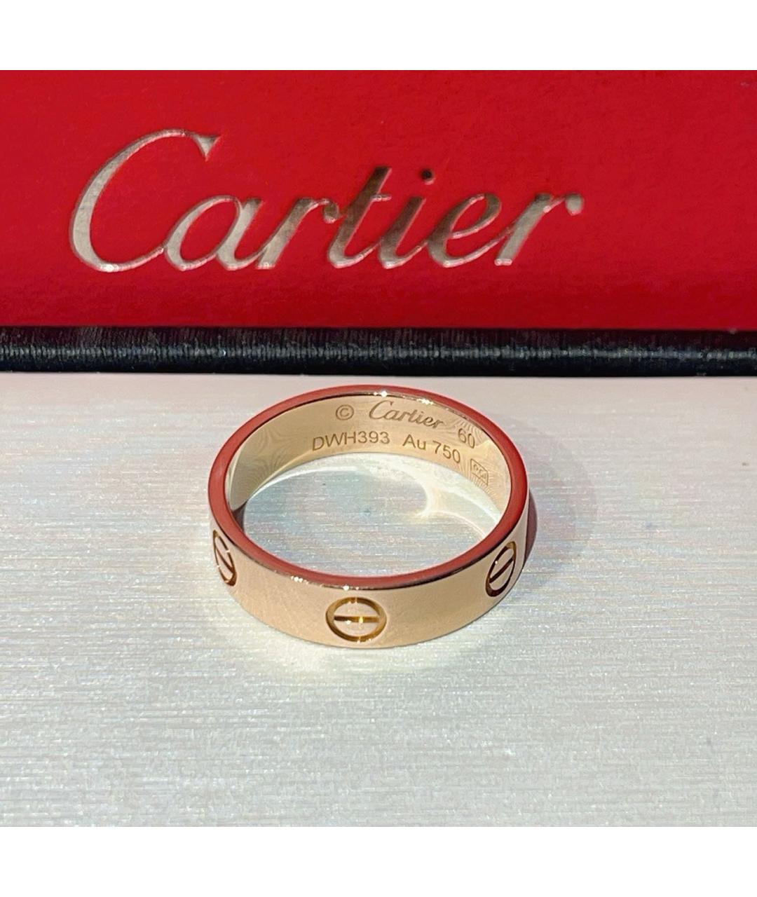 CARTIER Золотое кольцо из розового золота, фото 4