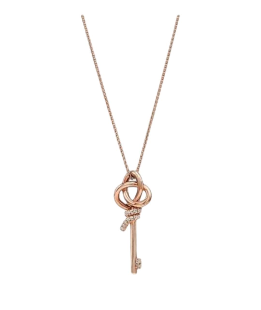 TIFFANY&CO Золотая подвеска из розового золота, фото 1