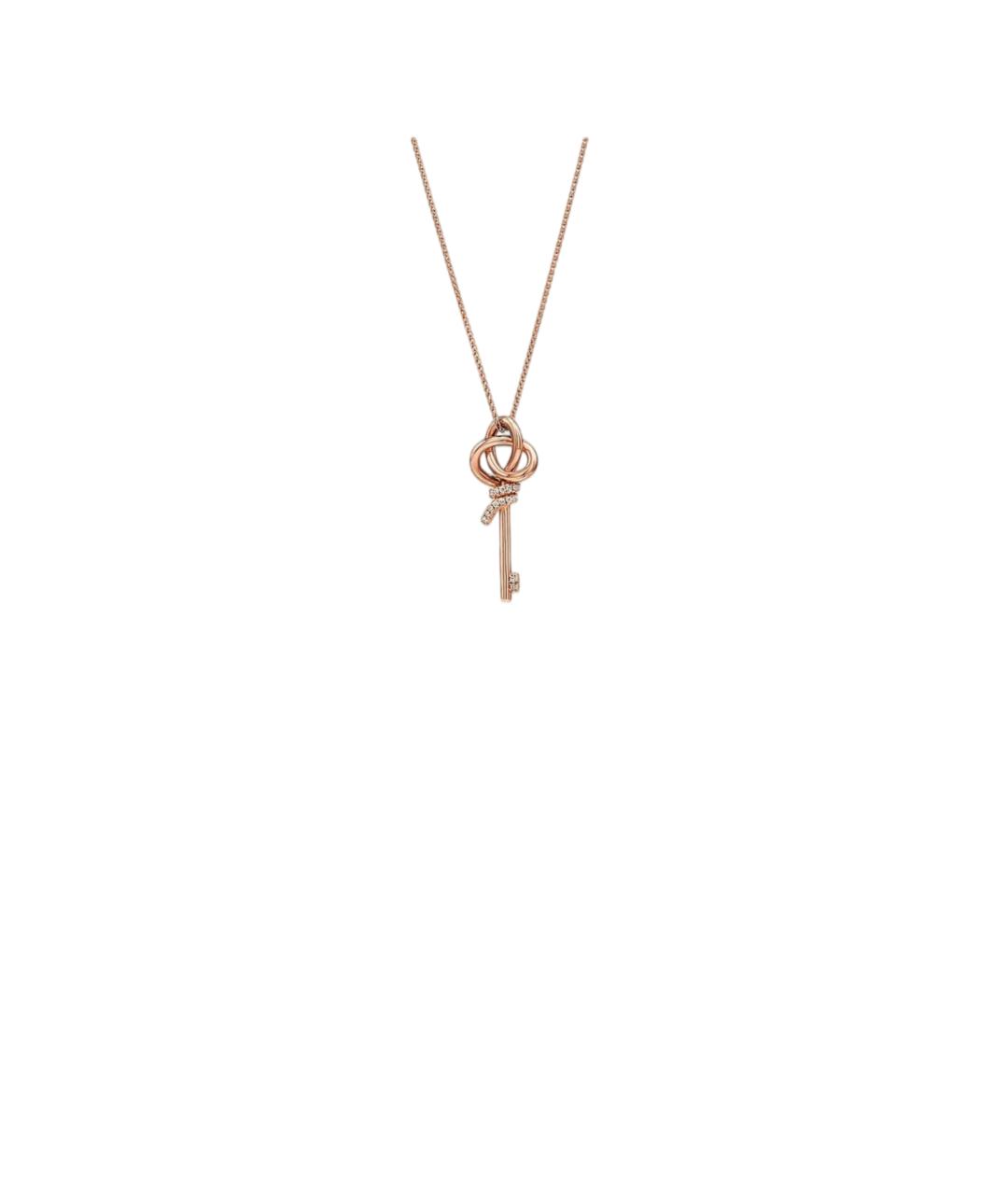 TIFFANY&CO Золотая подвеска из розового золота, фото 7