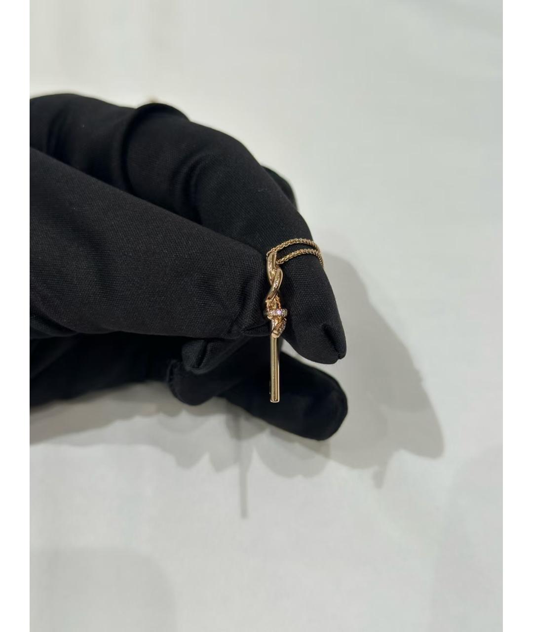 TIFFANY&CO Золотая подвеска из розового золота, фото 5