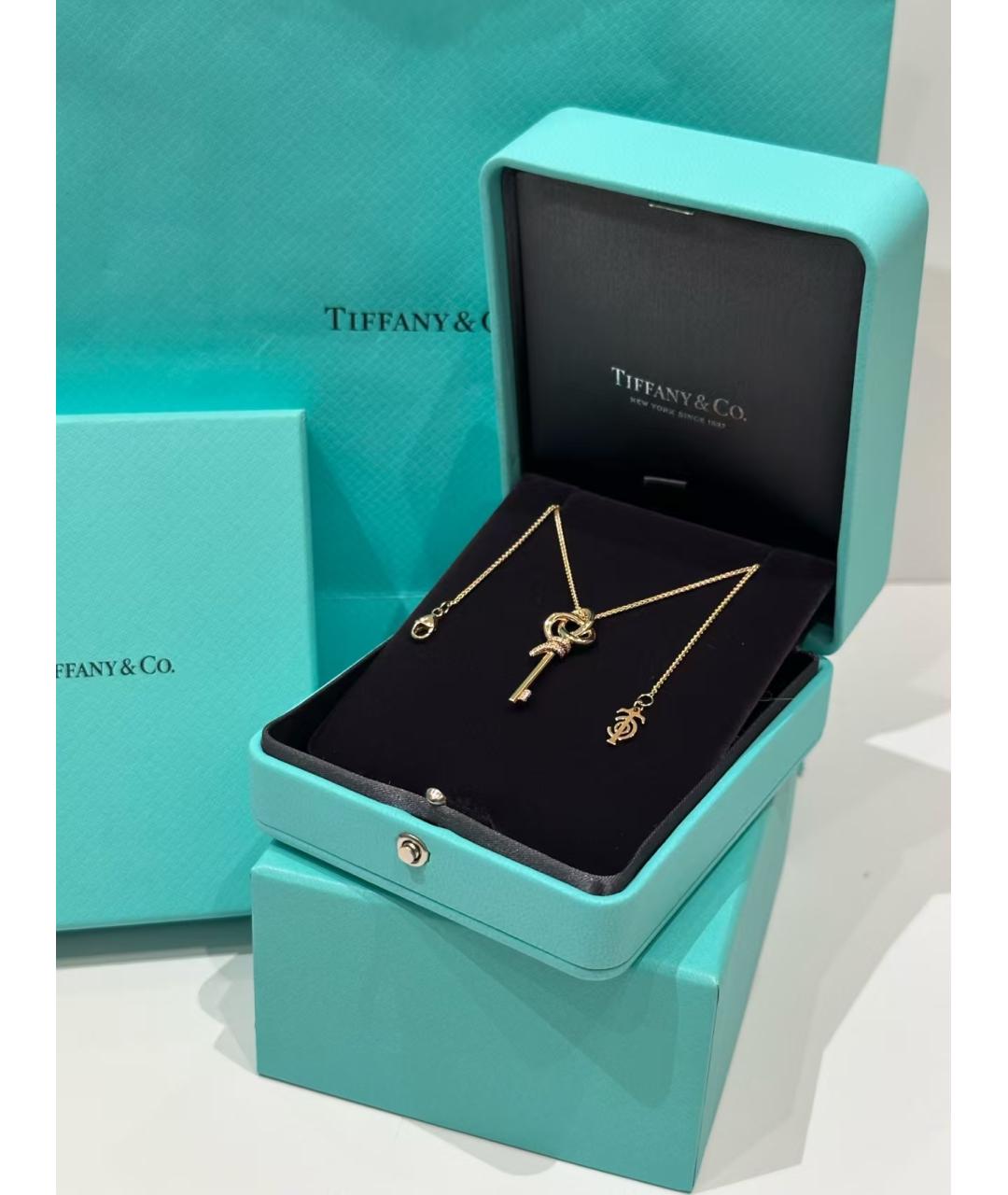 TIFFANY&CO Золотая подвеска из розового золота, фото 2