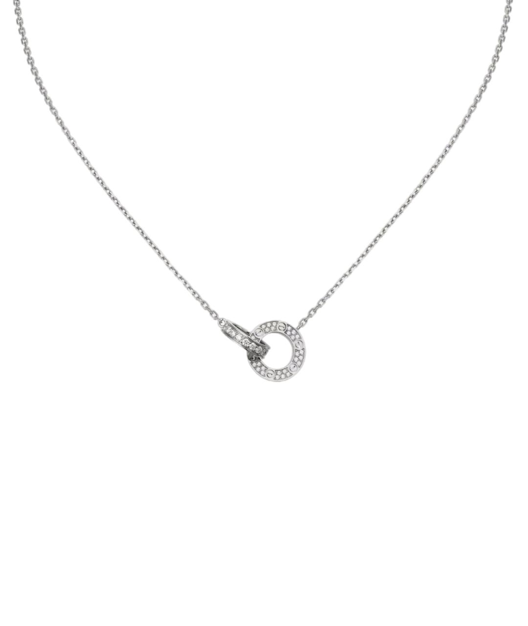 CARTIER Серебряная подвеска из белого золота, фото 1