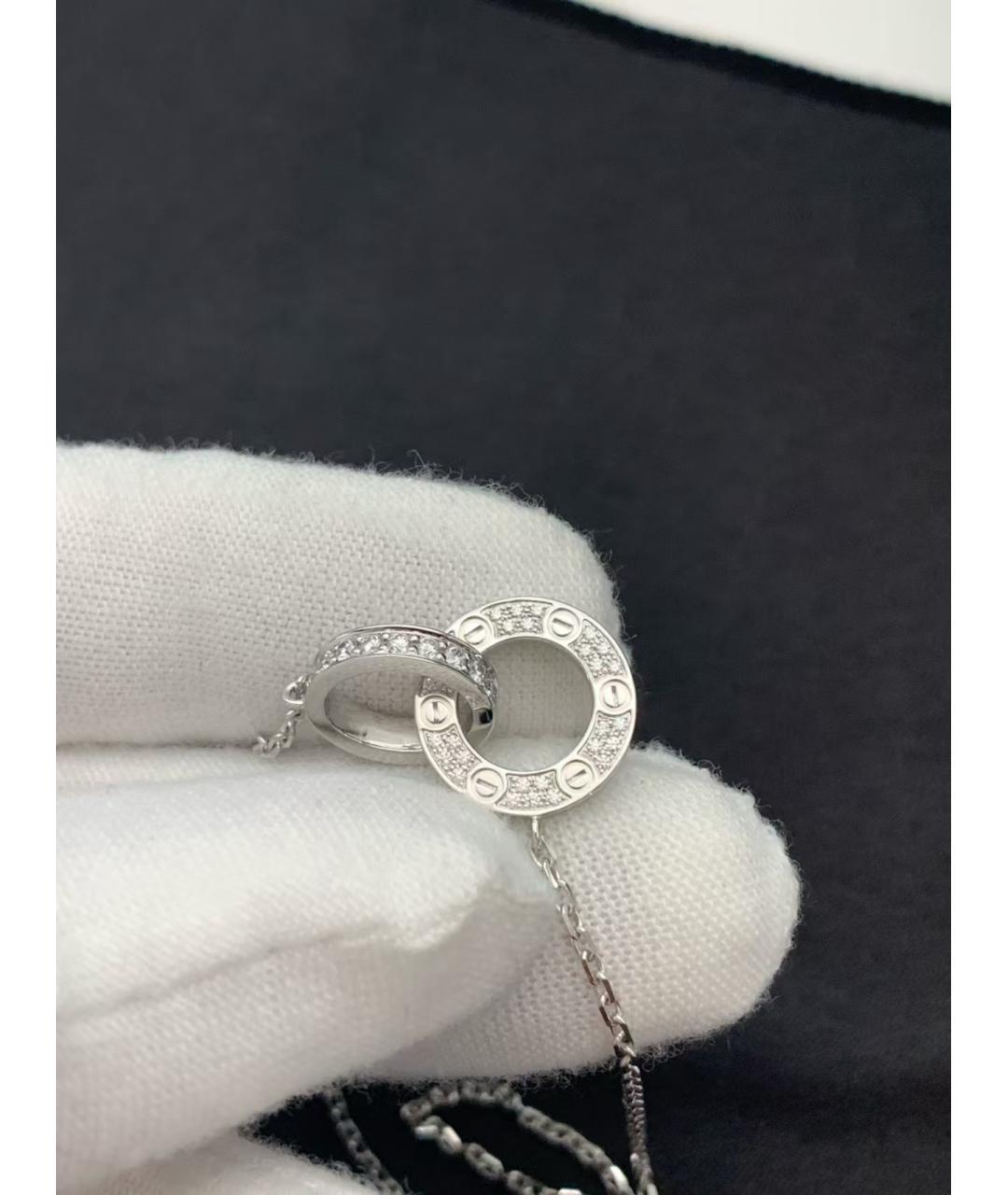 CARTIER Серебряная подвеска из белого золота, фото 4