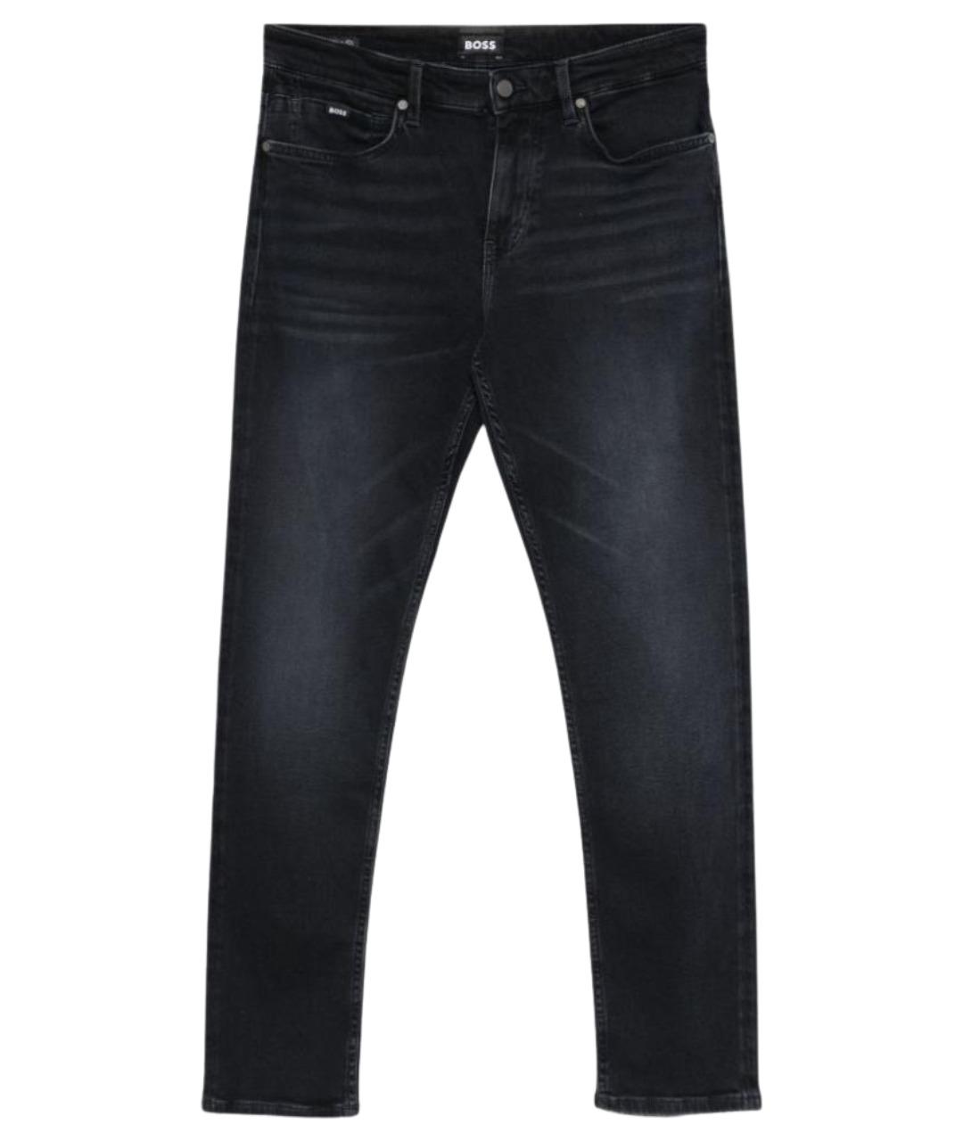 HUGO BOSS Синие хлопковые прямые джинсы, фото 1