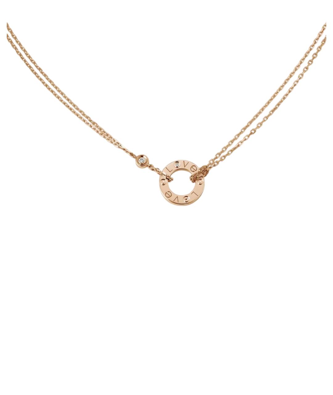 CARTIER Золотая подвеска из розового золота, фото 6