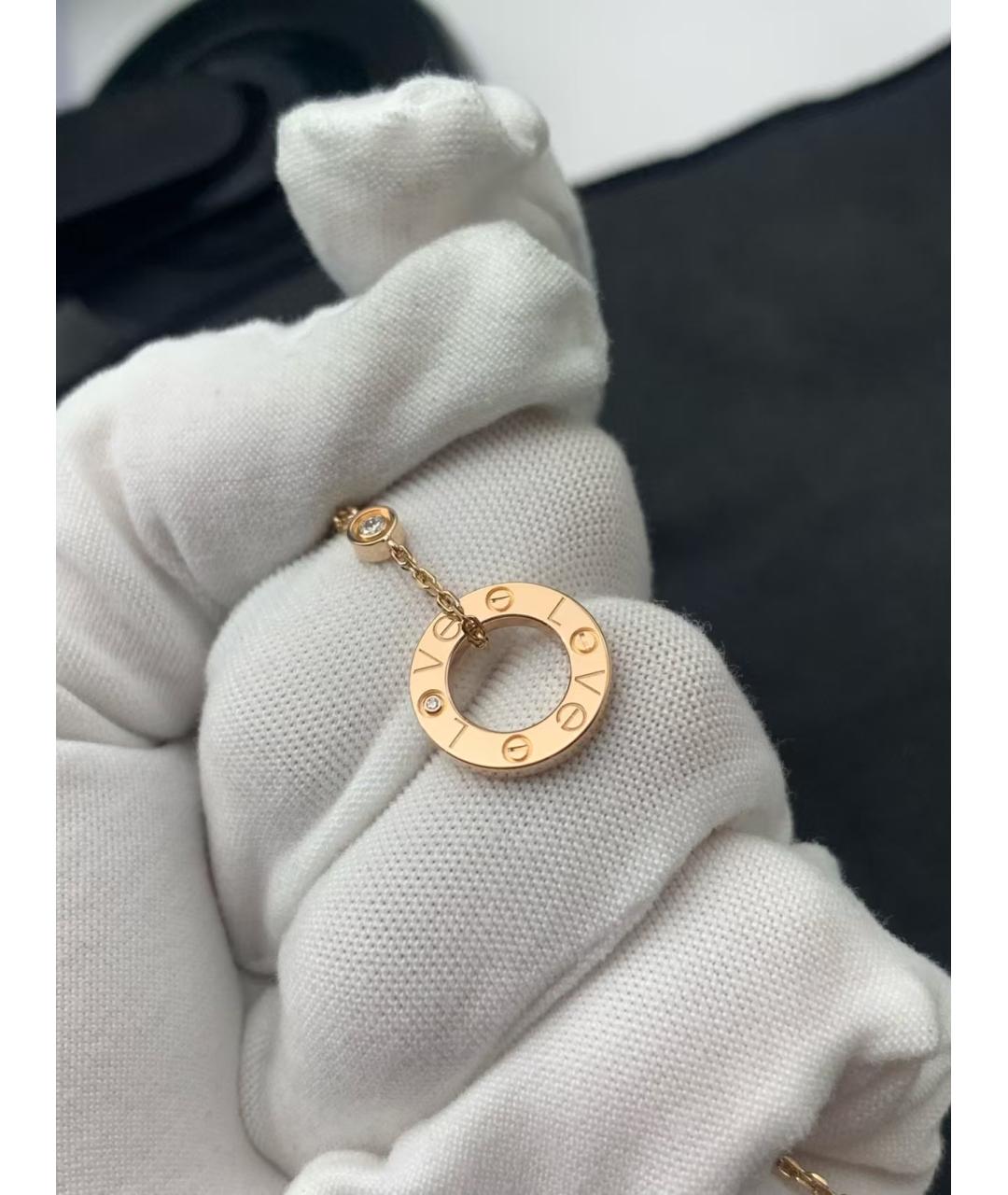 CARTIER Золотая подвеска из розового золота, фото 4