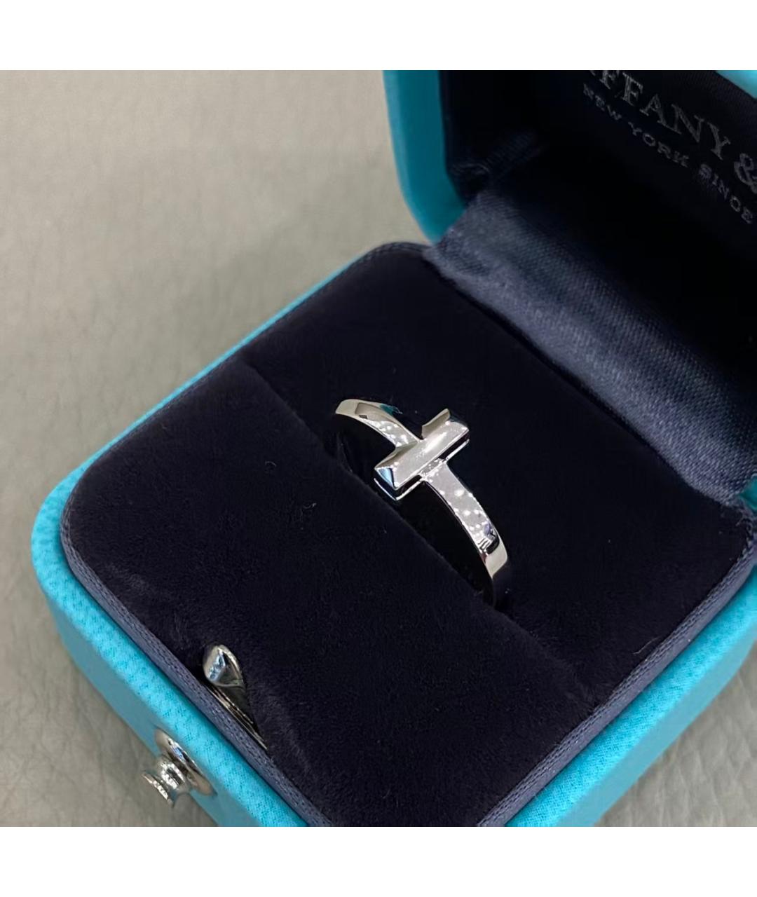 TIFFANY&CO Серебряное кольцо из белого золота, фото 5