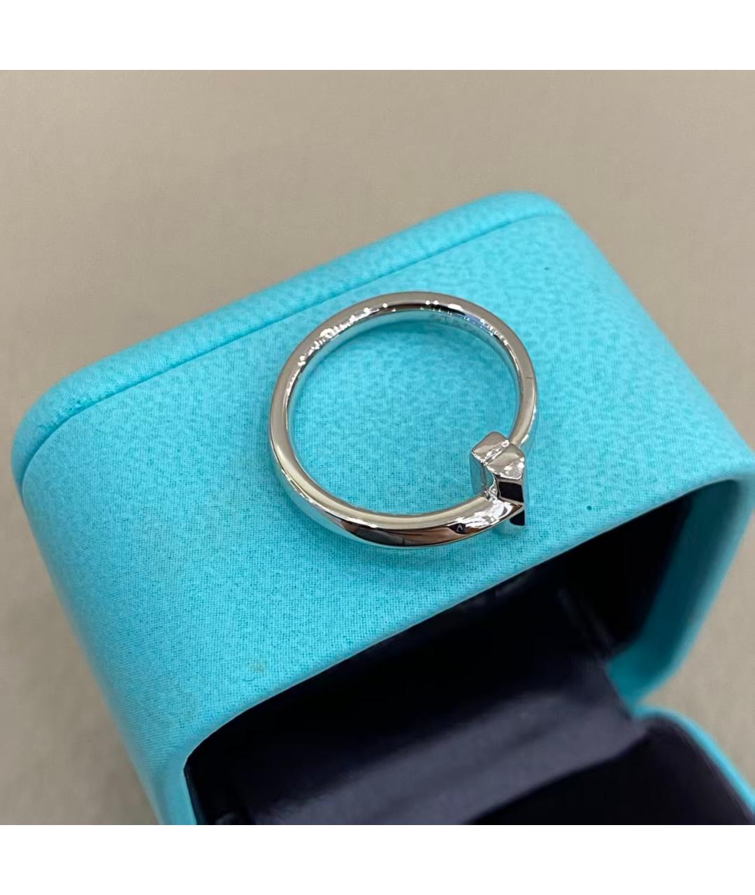 TIFFANY&CO Серебряное кольцо из белого золота, фото 4