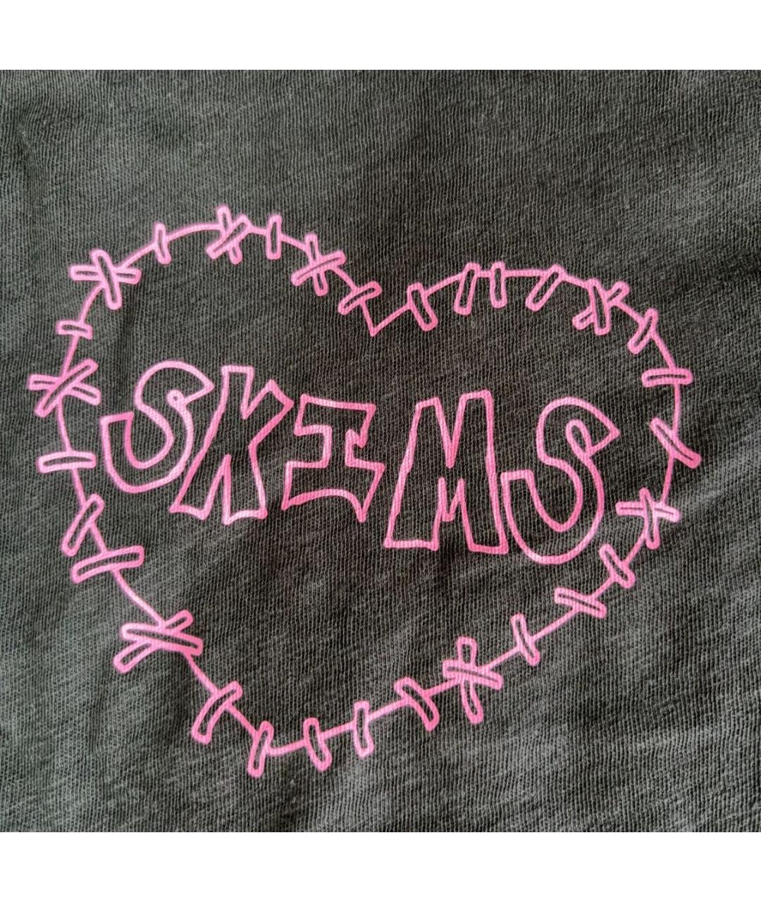 SKIMS Черная футболка, фото 4