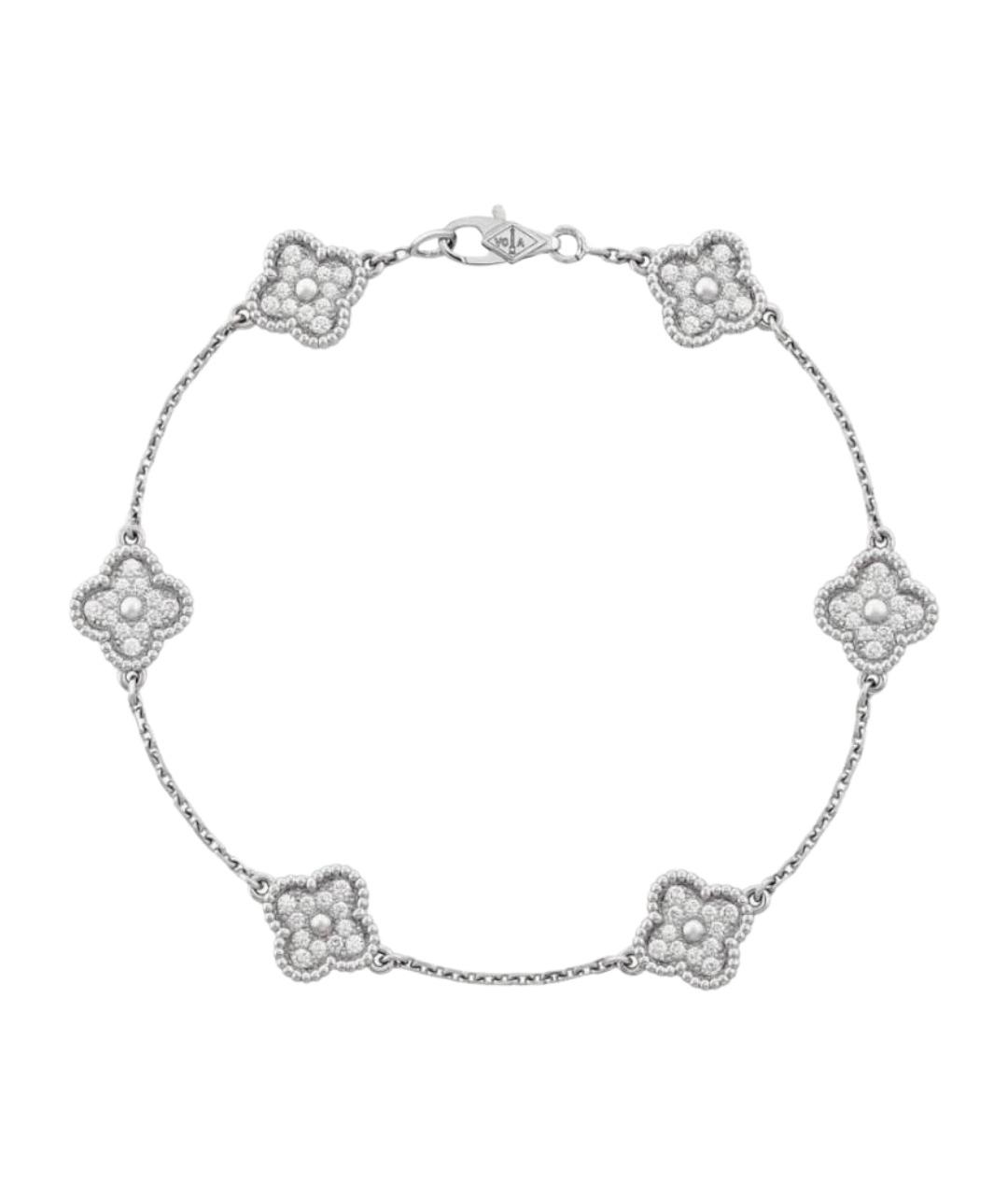 VAN CLEEF & ARPELS Серебряный браслет из белого золота, фото 1